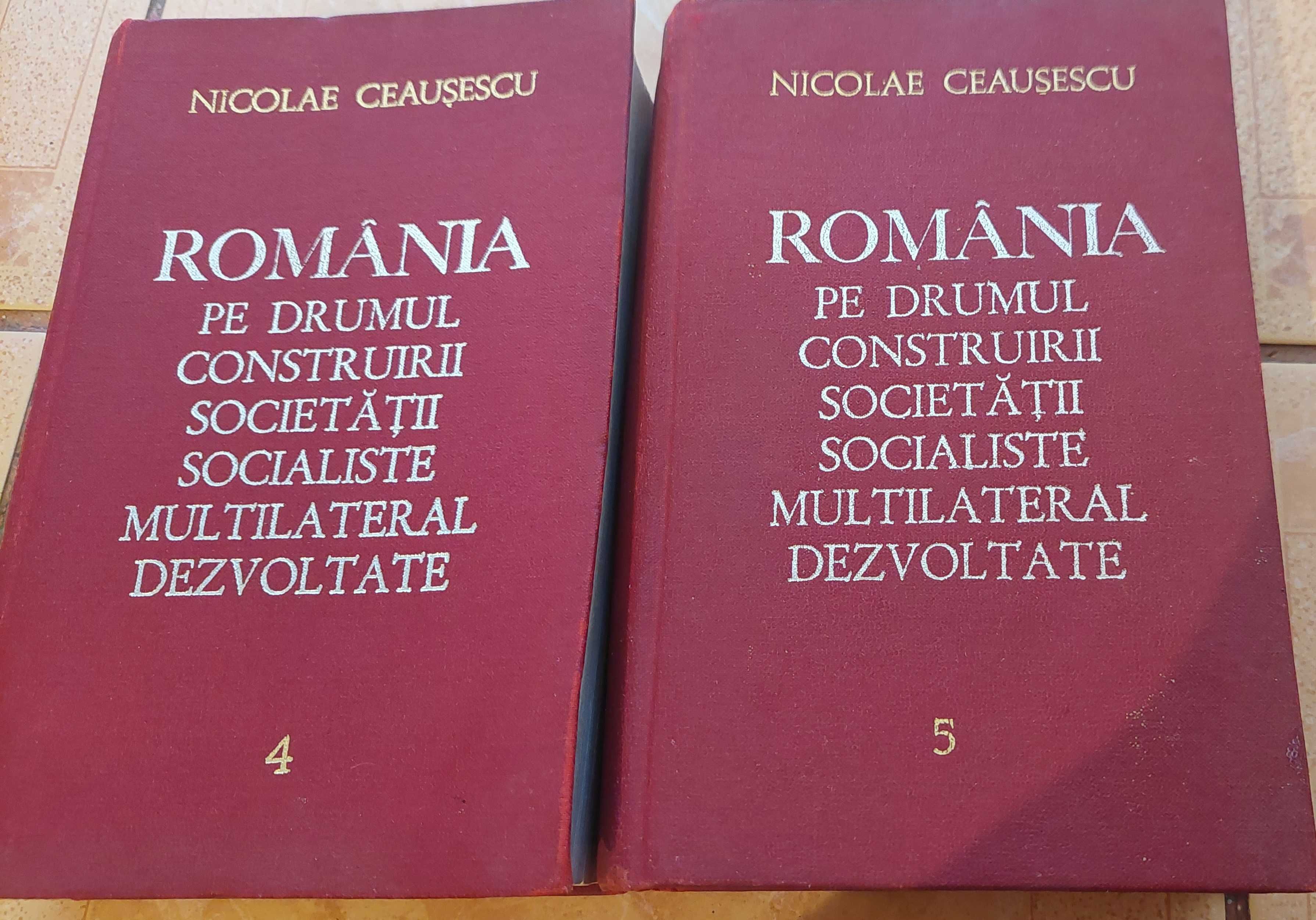 Romania pe drumul construirii societatii socialiste vol.4 si 5