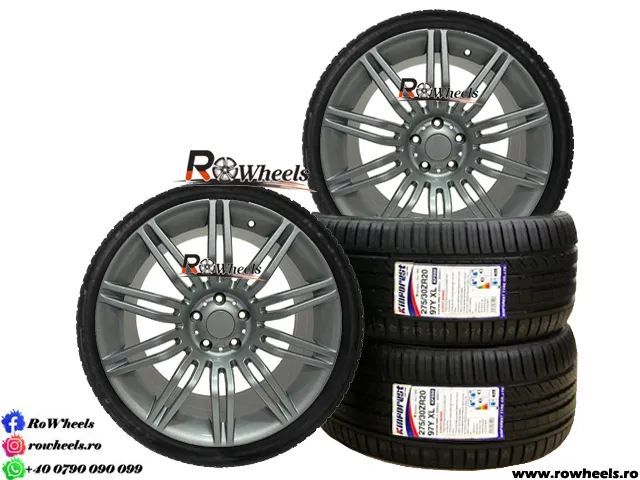 Jante BMW 19 R19 Model SPYDER Style 172 E60 E90 F10 F12 F01 X3 F30 F34 Anvelope vara