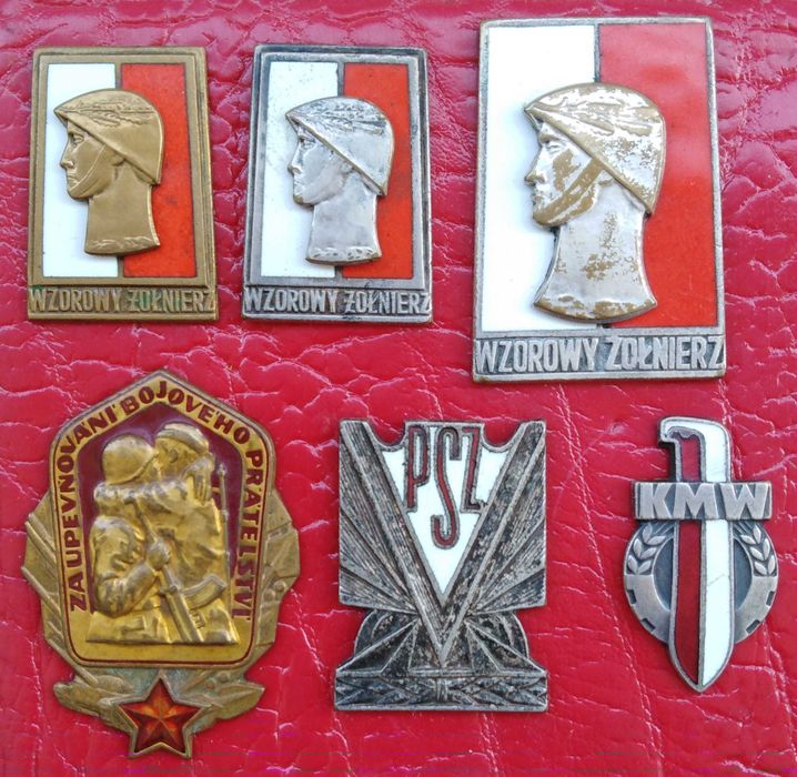 Знаки импортные советских времён.