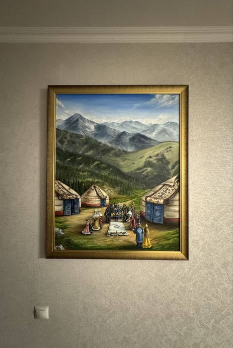 Картина “Тұсау кесер”