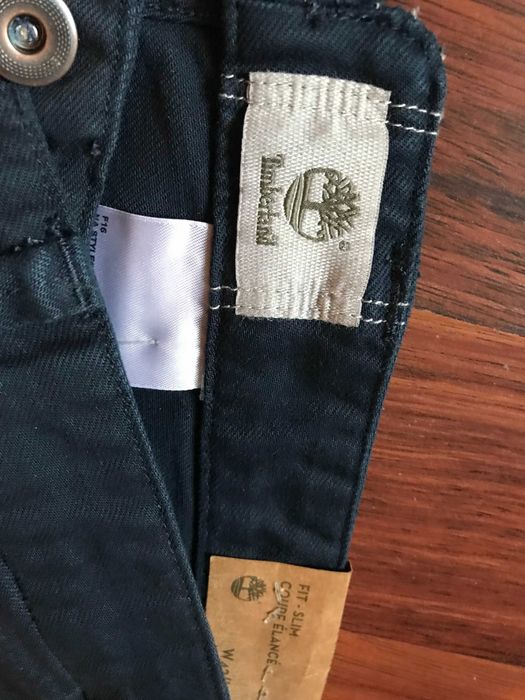 Pantaloni chinos barbati Timberland, slim fit, noi