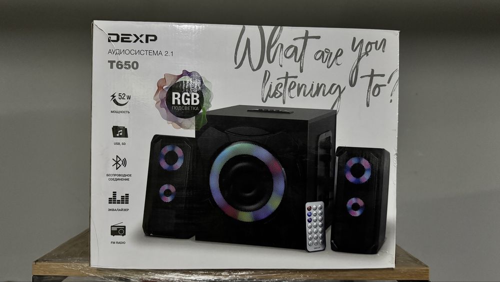 Аудиосистема DEXP T650 черный