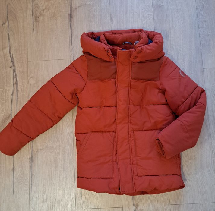 Момчешко зимно яке в червен цвят