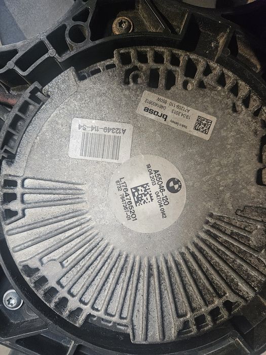 Electroventilator răcire BMW F10/F11 850W original n57 d30