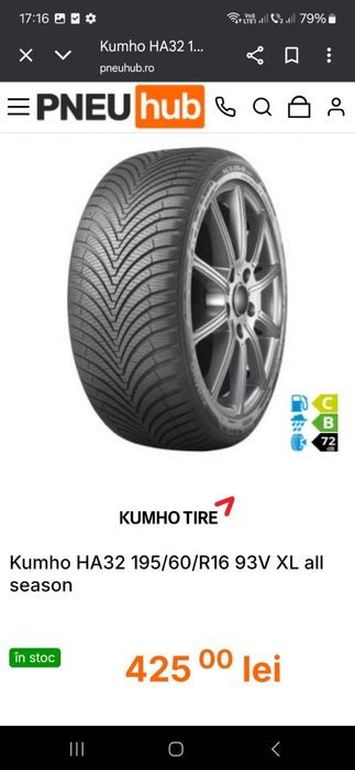 Anvelope noi Allseazon  185/65/15. 195/60/16. 235/65/16C. 195/55/16