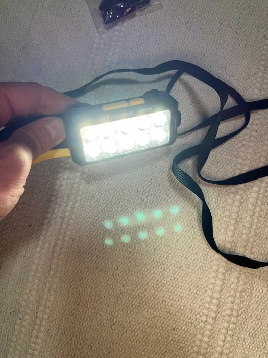 Lanterna frontala Nitecore HU2000