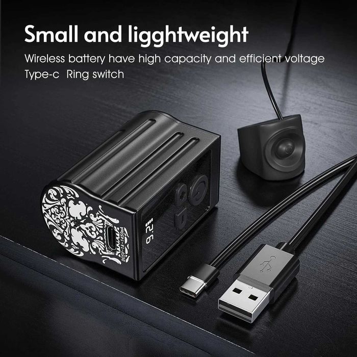 NOU - un clasic. Aparat de tatuat Bronc V9, motor elvețian + baterie