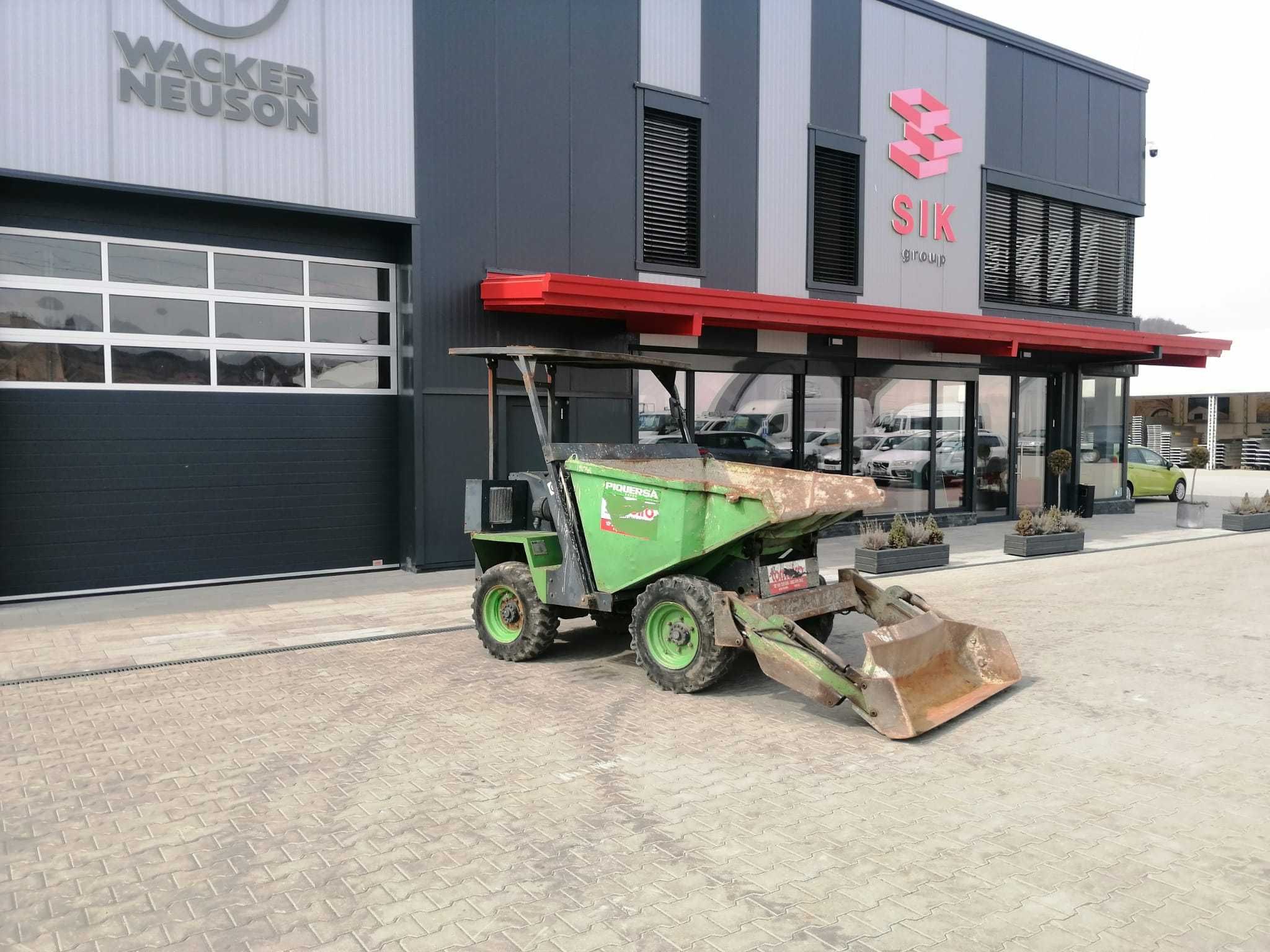 Dumper cu sistem de incarcare Piquersa D2500