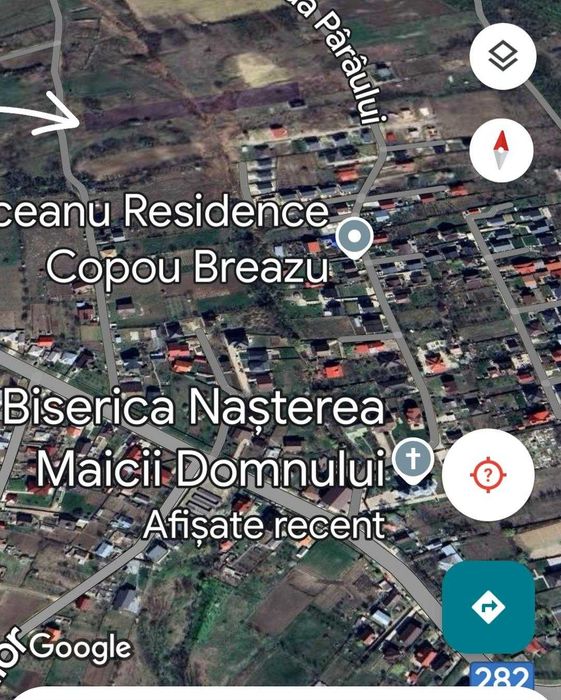 teren intravilan Breazu, Rediu