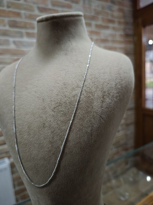 Lanț aur alb 18k 3.86gr(r)