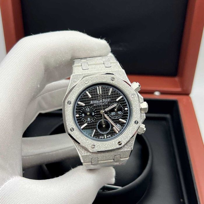 audemars piguet royal oak frosted silver