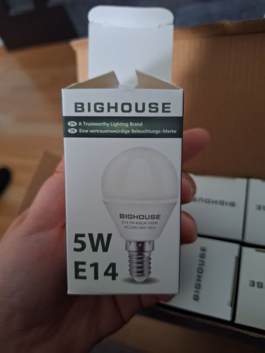 Becuri 5W E14 400LM 3000K AC220V-240V 50Hz