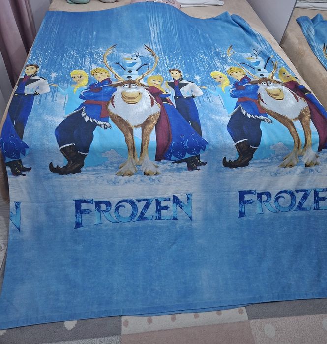 Lenjerie de pat frozen bumbac 100%