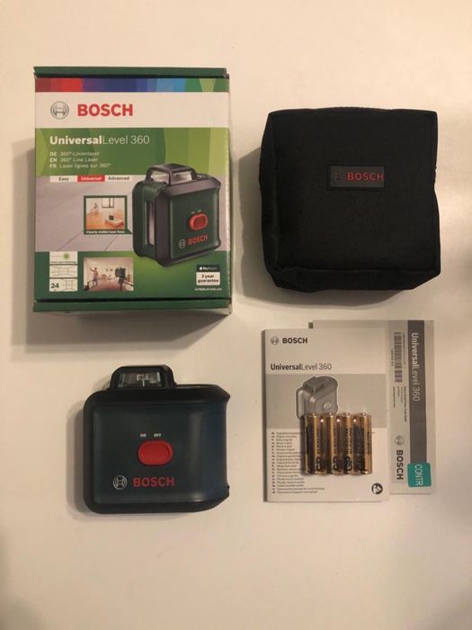 Nivela Laser Bosch 360 grade raza Verde