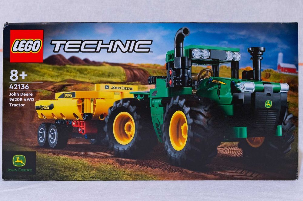 LEGO Technic 42136 - Tractor John Deere 9620R 4WD [Sigilat]
