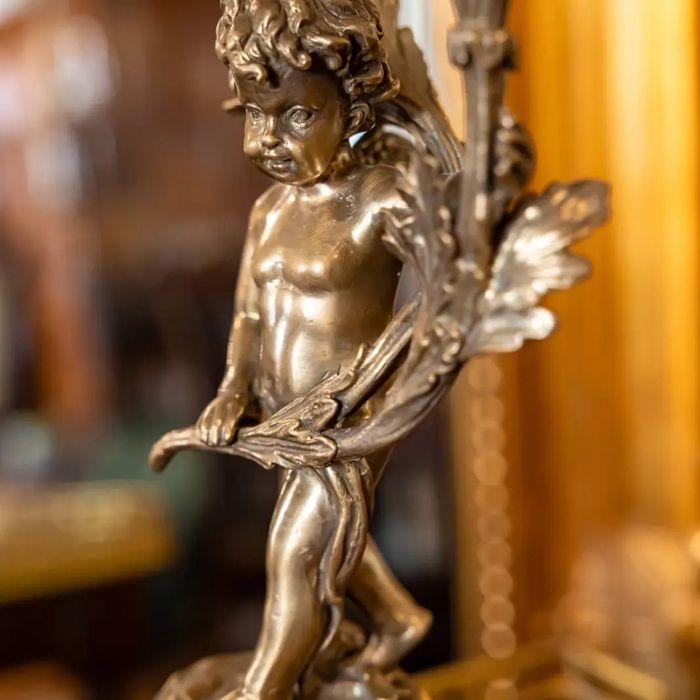 Set două sfeșnice cu îngerași