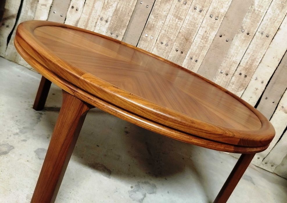 Masuta veche din lemn de tec, stil Mid Century Modern, Austria/Masa