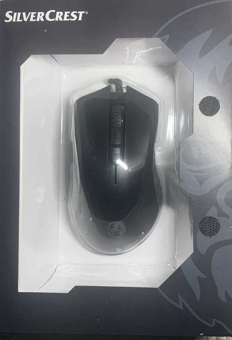 SilverCrest - Кабелна геймърска мишка с висока резолюция 7200 DPI