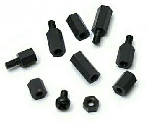 Набор нейлоновых винтов, гаек, распорок, болты изоляционные