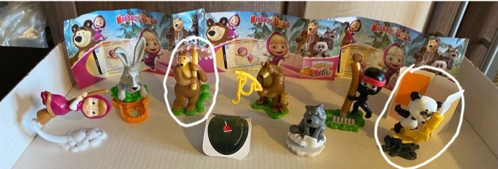 Игрушки из киндеров