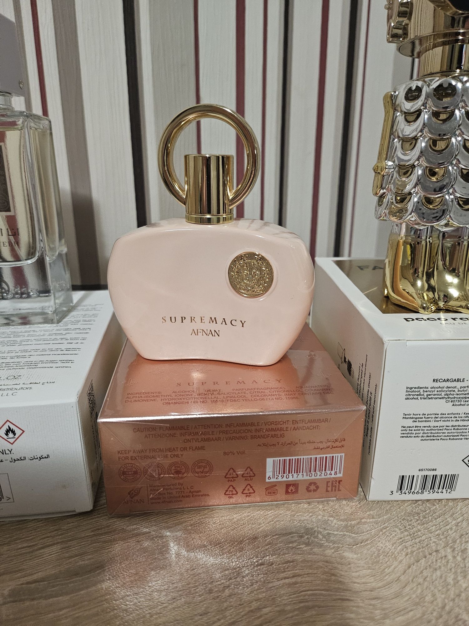 Парфюм Paco Rabanne Fame/ Afnan Supremacy Pink/ Lattafa Ana Abiyedh