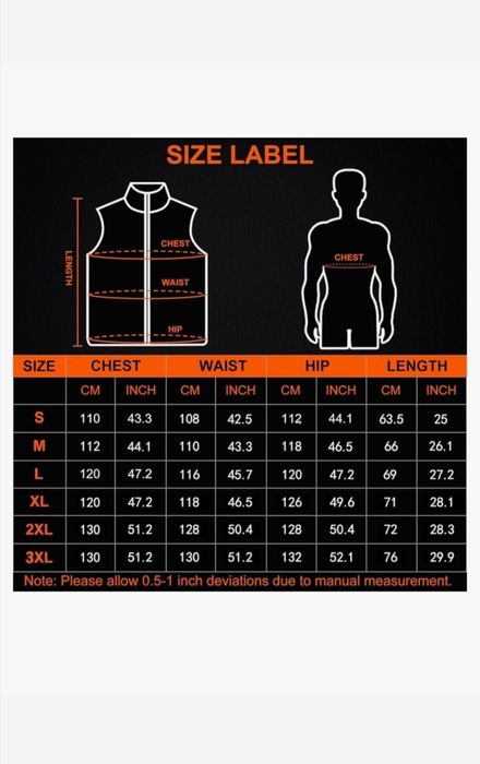 Vesta incalzita +power bank 10000- 15000mAH (S,M,L)