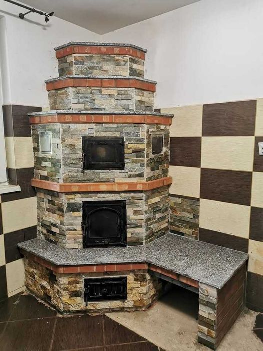 Sobe si Seminee cu registru din inox si calorifere