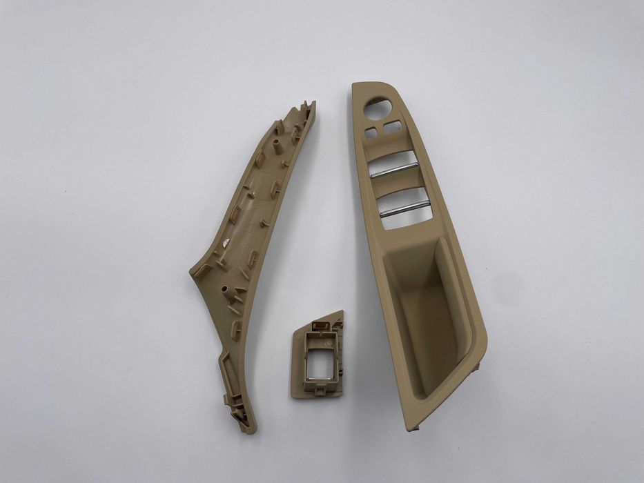 Set maner fata bej usa interior compatibil BMW Seria 5 F10 F11