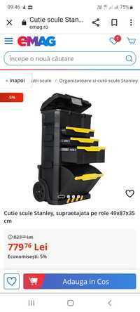 Stand cutie scule stanley (fără chei)