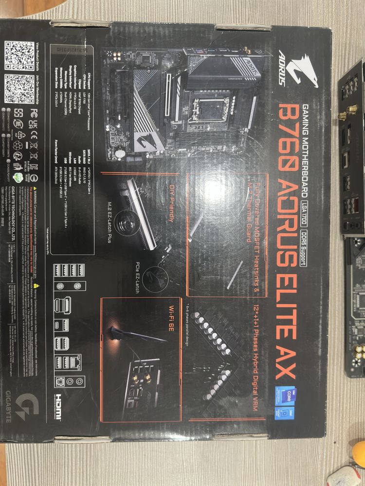 B760 Aorus elite ax ddr5