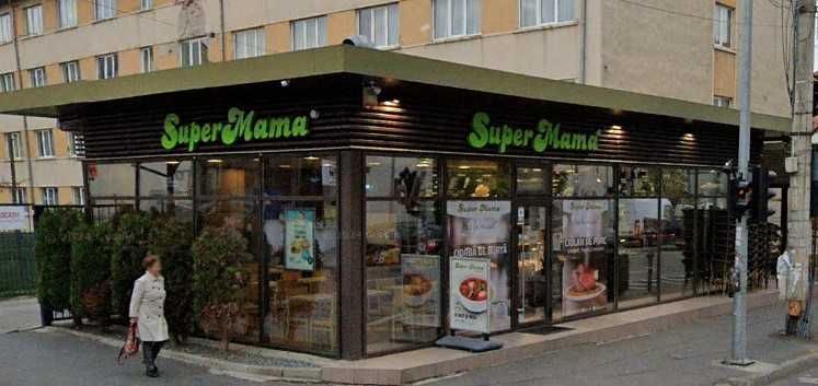 Constructie metalica spatiu comercial fast-food chiosc tip container