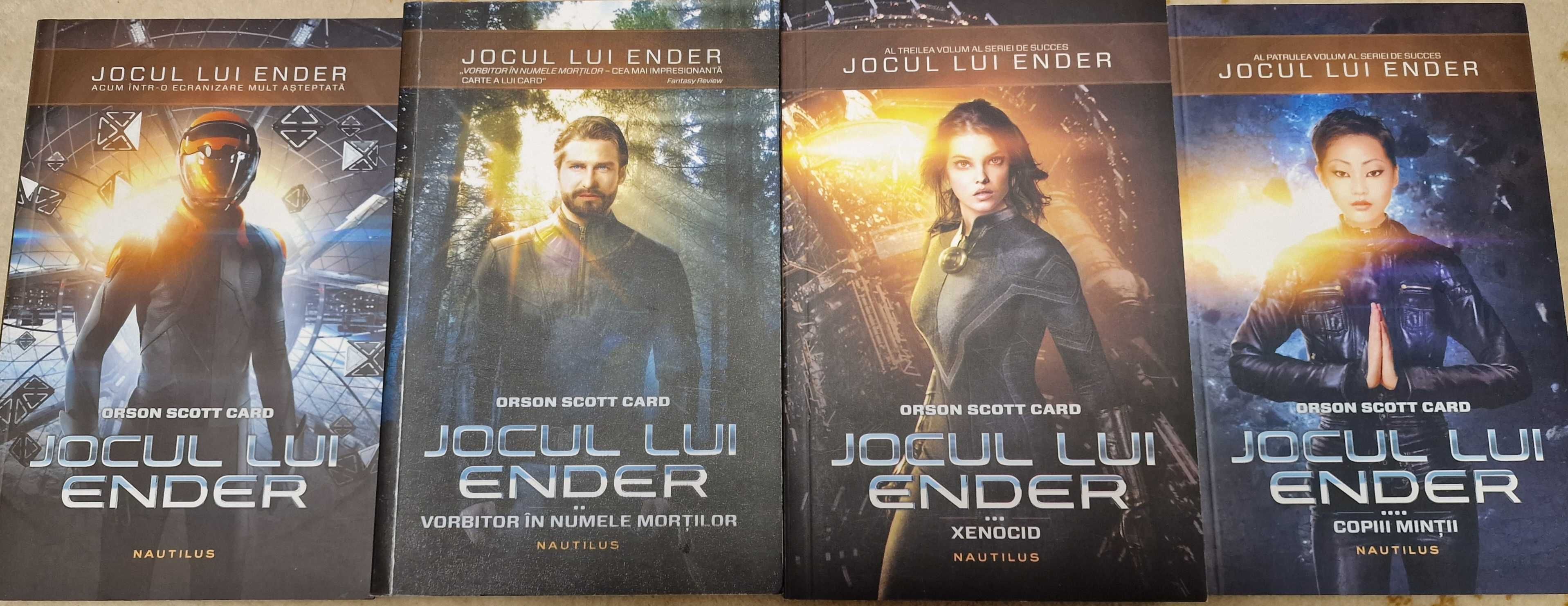 Orson Scott Card - Jocul lui Ender Tetralogia in stare foarte buna