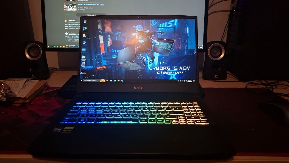 Laptop GAMING 2025 MSi i7 13620H 4.70GHz SSD 1TB Nvidia RTX 4060 8GB!