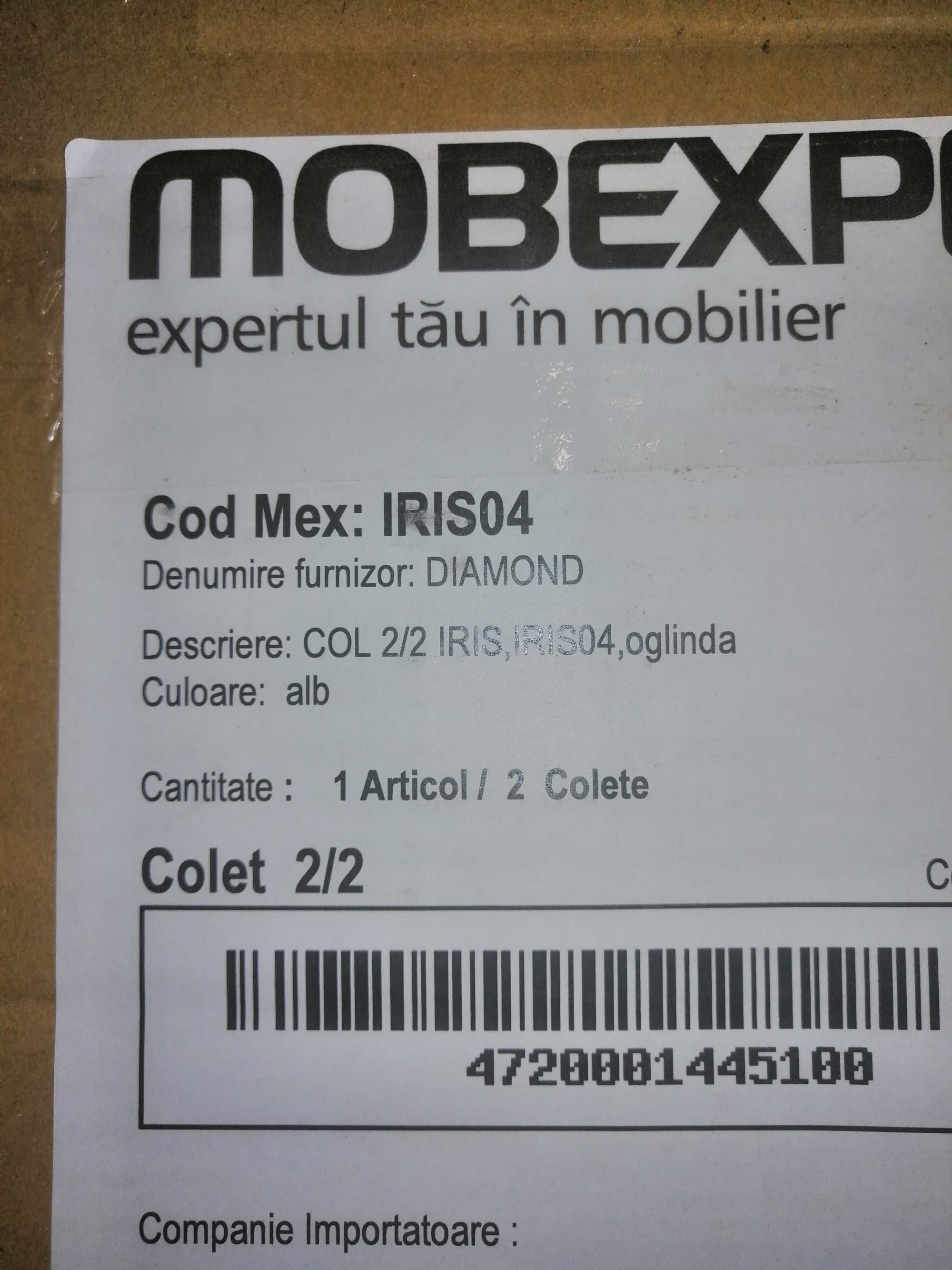 Oglinda Mobexpert alba