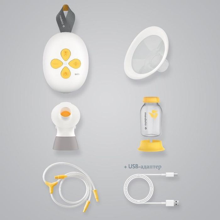 Помпа за кърма Medela Solo, Електрическа, Двуфазна