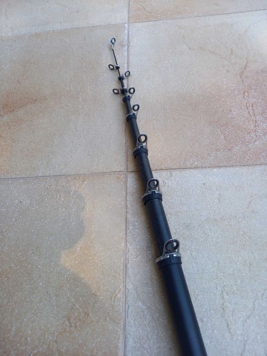 Риболовен прът, телескоп, 4,50м., карбон.