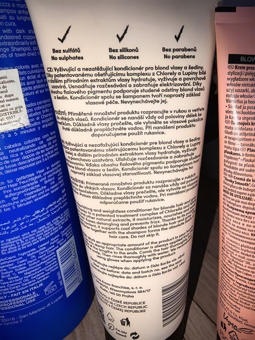 Set 3 produse pentru păr nuantatoare și crema