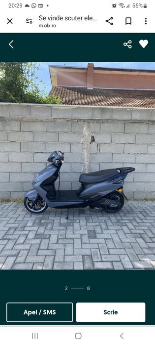 Vand scooter electric, 2000W