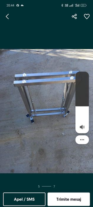 Catafalc inox.(Suport sicriu) Marcă înregistrată