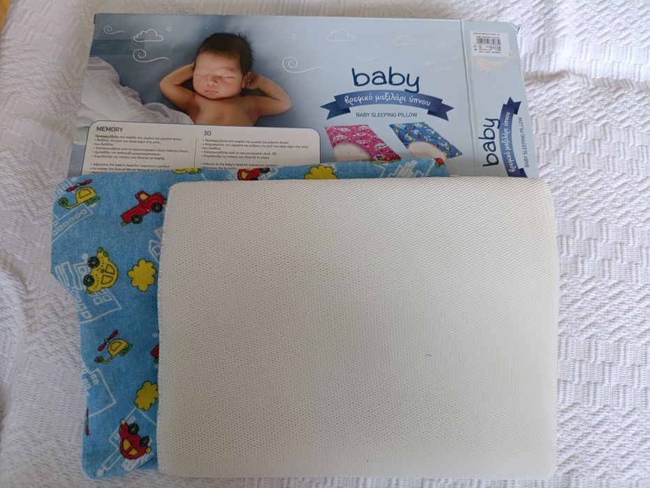 Анатомична възглавница за бебе