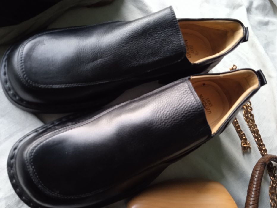 Ботинки коричневые элита 45-46р. Bobbies Paris и 44р. Lido Marinozzi