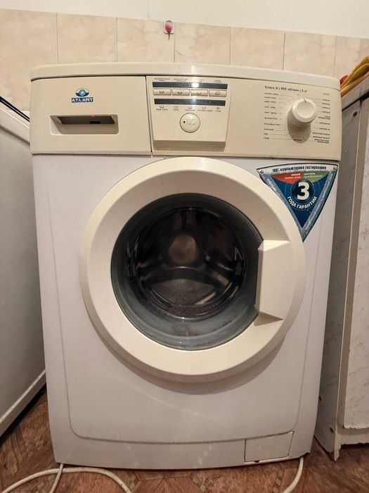 Стиральная машина Atlant 5 кг, требует ремонта