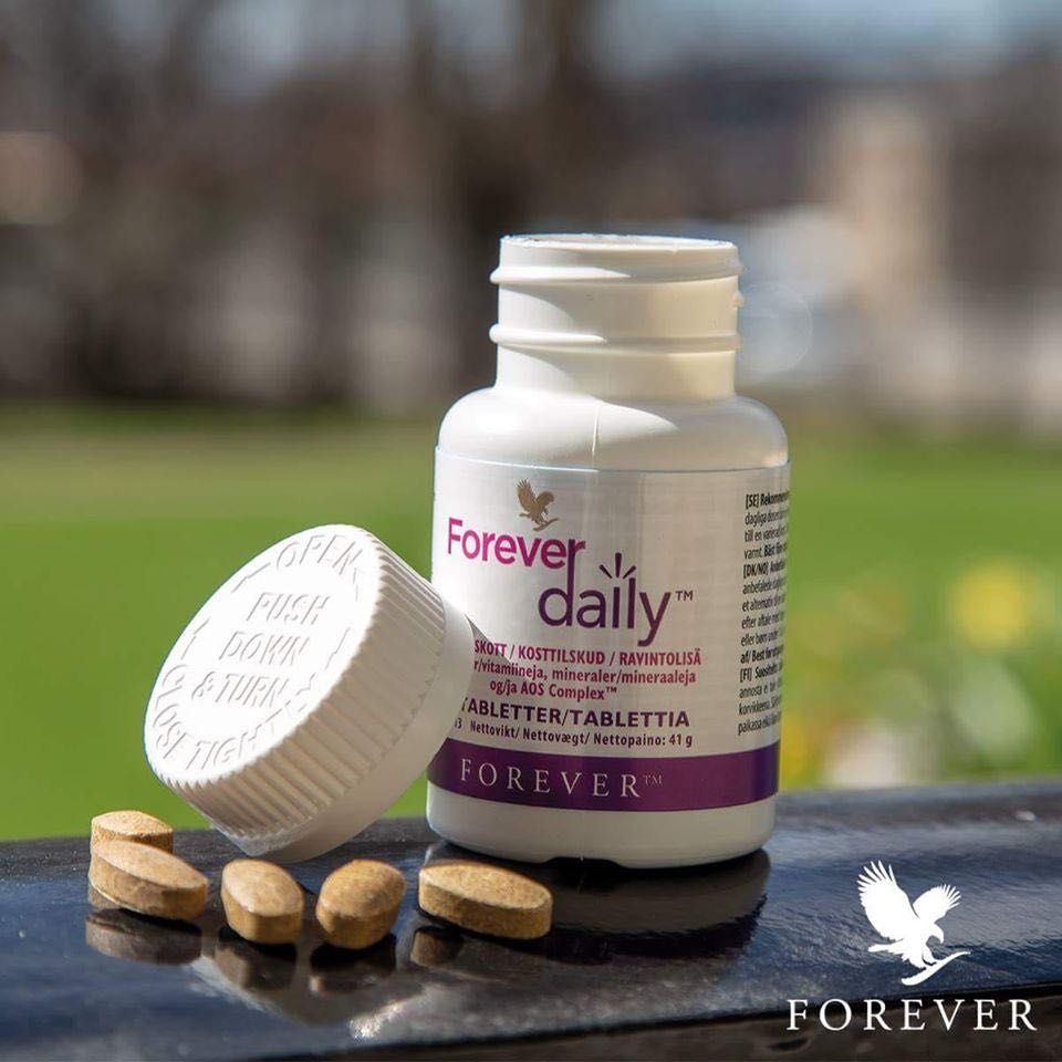 forever daily витамини, хранителна добавка бад forever living