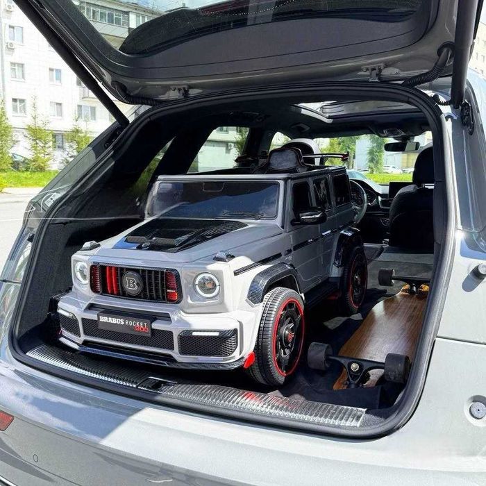 Детский электромобиль Mercedes Benz G63 AMG BRABUS 900 Rocket Edition