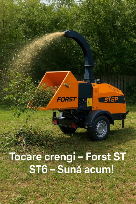 Tocare crengi și resturi vegetale