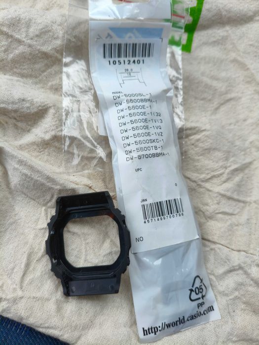 Оригинални каишки и безели G-Shock GW-5000u, DW-5600