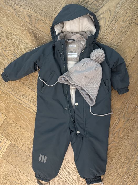 Зимний комбинезон с шапкой Leokid 86-92