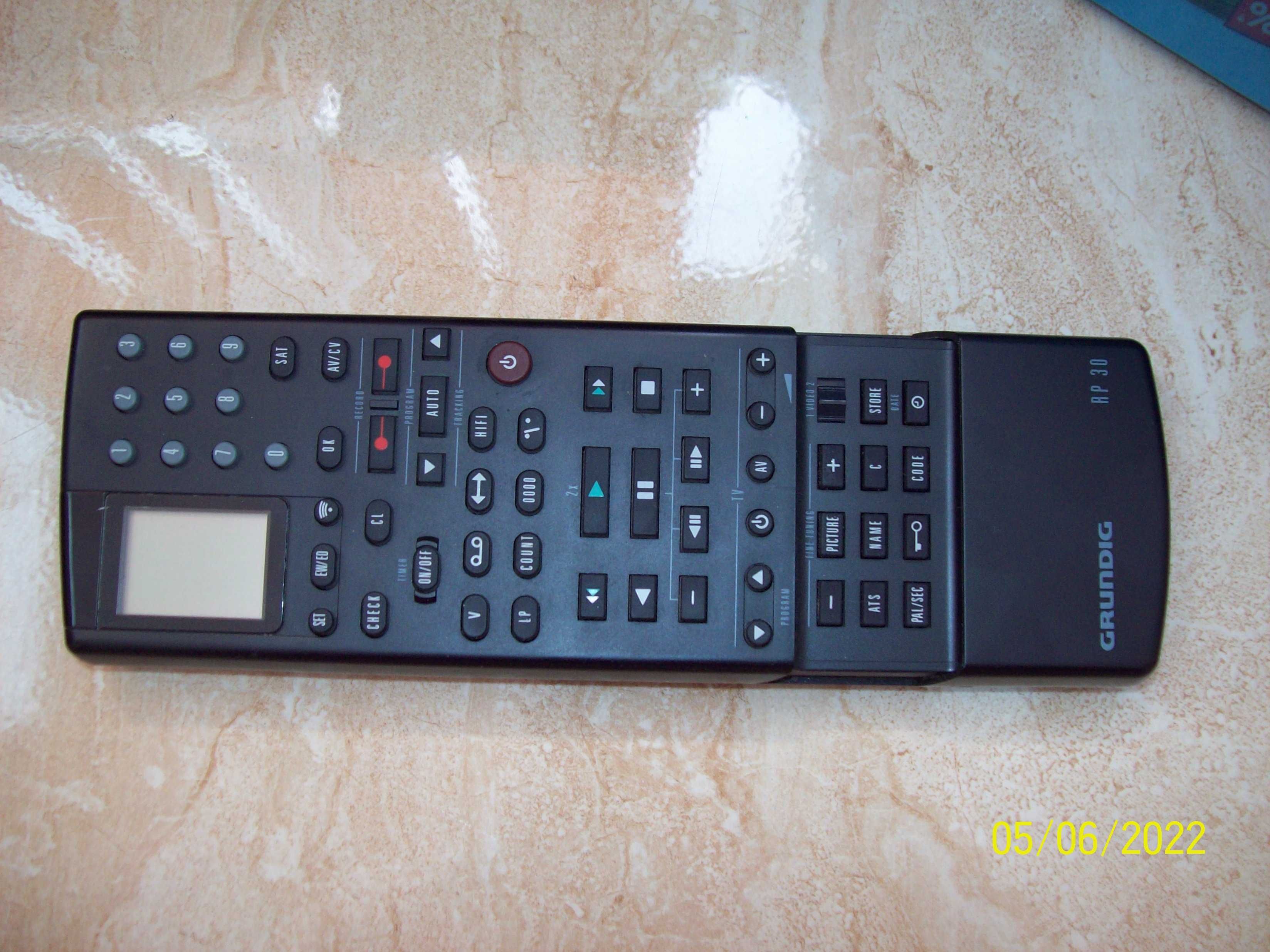 Telecomanda Video recorder VCR VHS Grundig RP 30