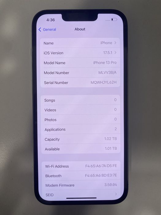 iPhone 13 Pro 1TB ID-lfv416