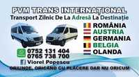 Efectuam Zilnic Transport Romania Austria Germania Belgia  La Adresa